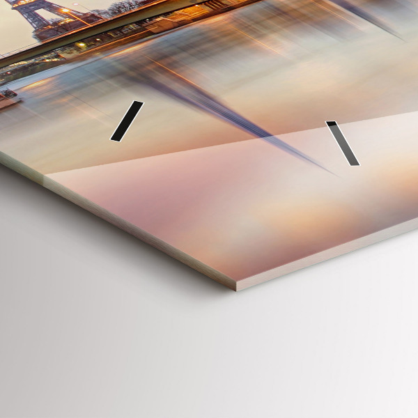 Orologi orizzontali Panorama con la Torre Eiffel