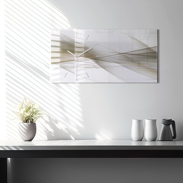 Orologio rettangolare Astrazione luminosa