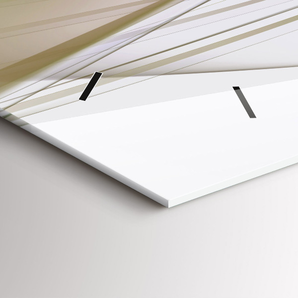 Orologio rettangolare Astrazione luminosa