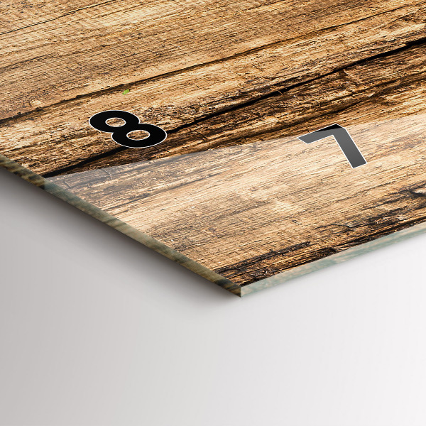 Orologio rettangolare Cucchiai di spezie