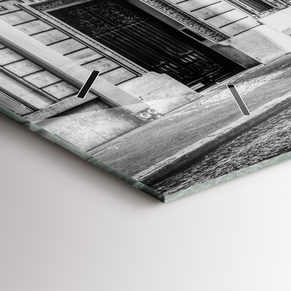 Orologio rettangolare Vecchia città delle auto