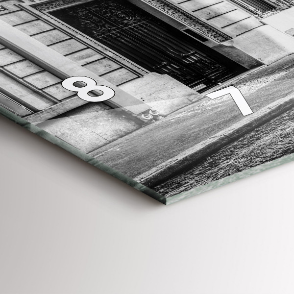 Orologio rettangolare Vecchia città delle auto