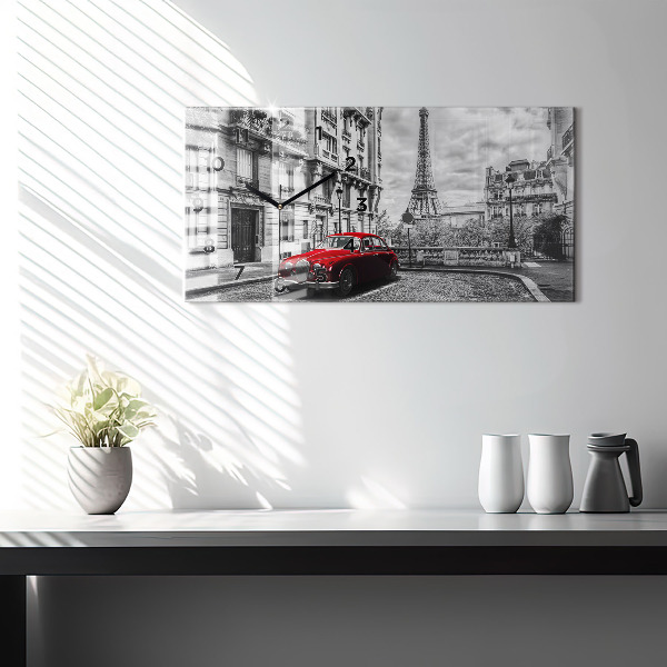 Orologio rettangolare Vecchia città delle auto