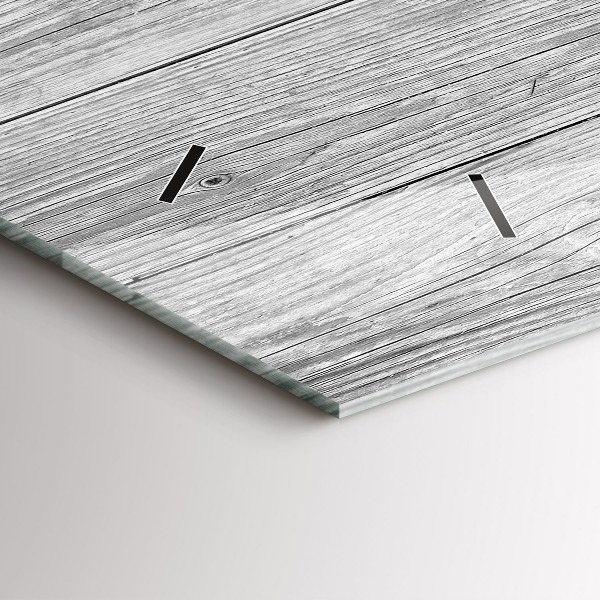 Orologio rettangolare Pannelli in legno