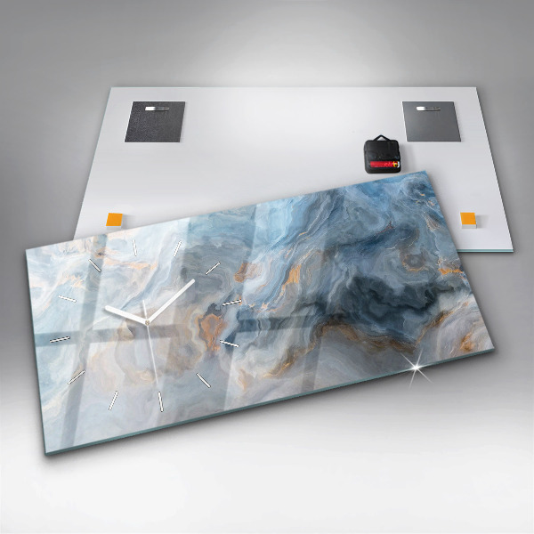 Orologio rettangolare Modello in marmo