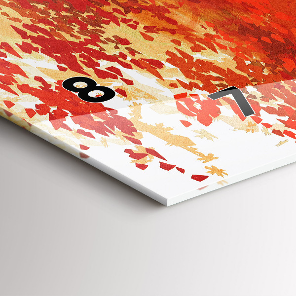 Orologio rettangolare Sposa in autunno