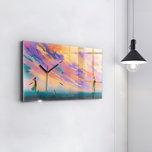 Orologio rettangolare Amore platonico