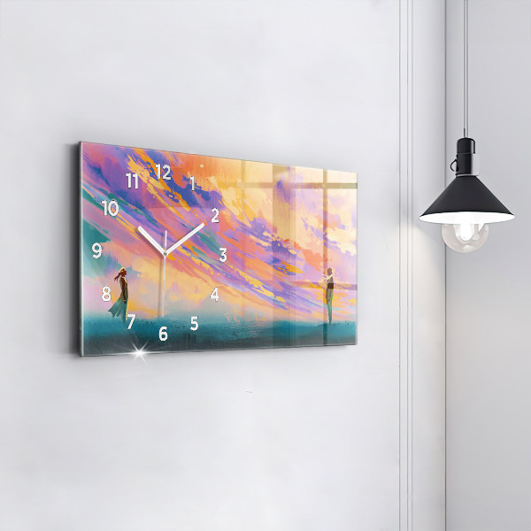 Orologio rettangolare Amore platonico