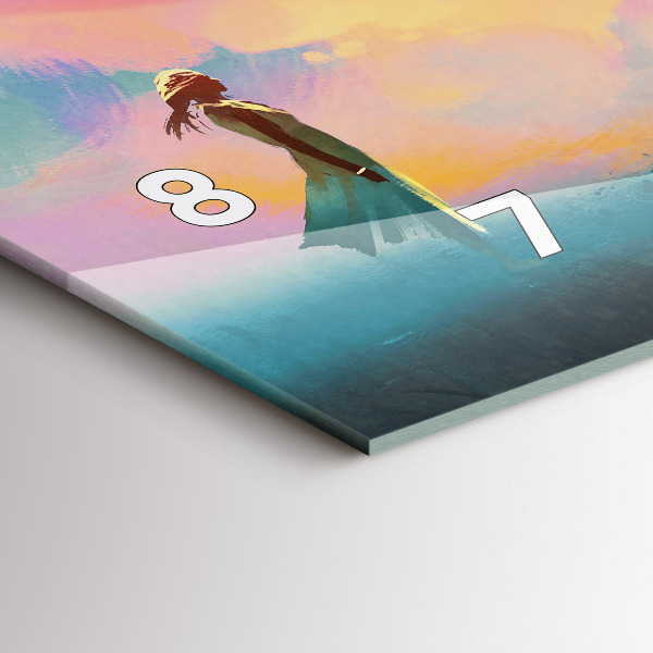 Orologio rettangolare Amore platonico