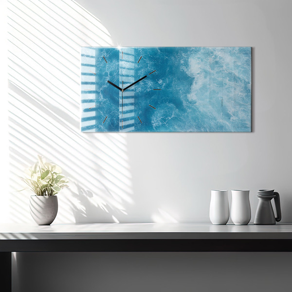Orologio rettangolare Acqua di mare