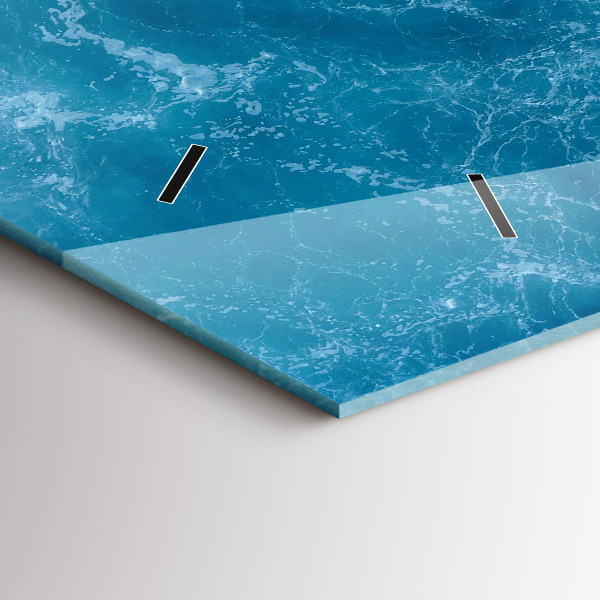 Orologio rettangolare Acqua di mare