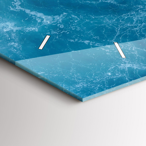 Orologio rettangolare Acqua di mare