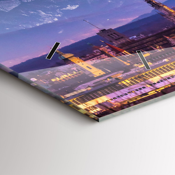 Orologio rettangolare Alpi tedesche Monaco di Baviera