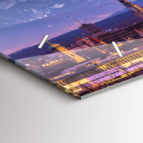 Orologio rettangolare Alpi tedesche Monaco di Baviera