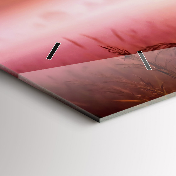 Orologio rettangolare Mattina nebbiosa