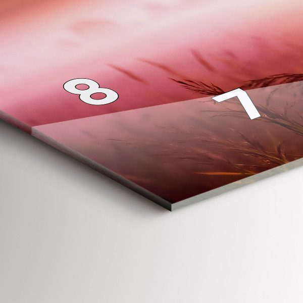 Orologio rettangolare Mattina nebbiosa