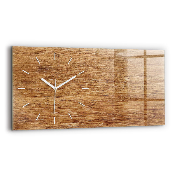 Orologio rettangolare Legno chiaro