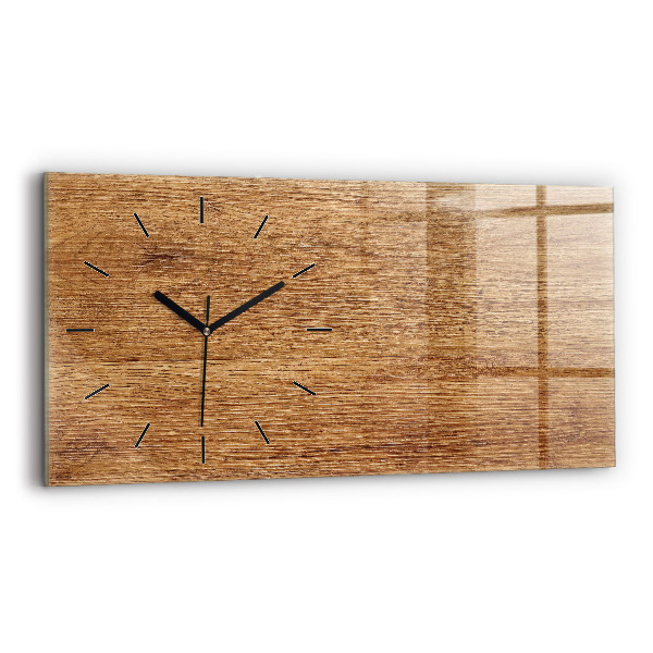 Orologio rettangolare Legno chiaro