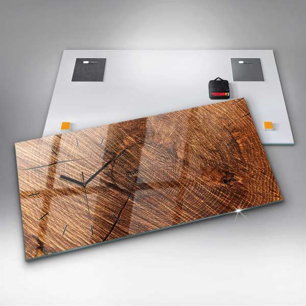 Orologio rettangolare Legno decorativo