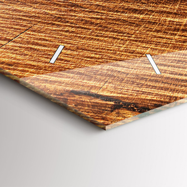 Orologio rettangolare Legno decorativo