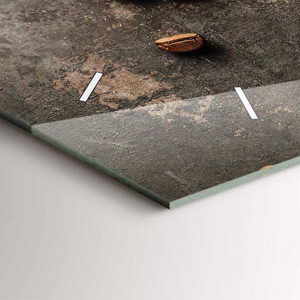 Orologi orizzontali Un sacchetto di chicchi di caffè