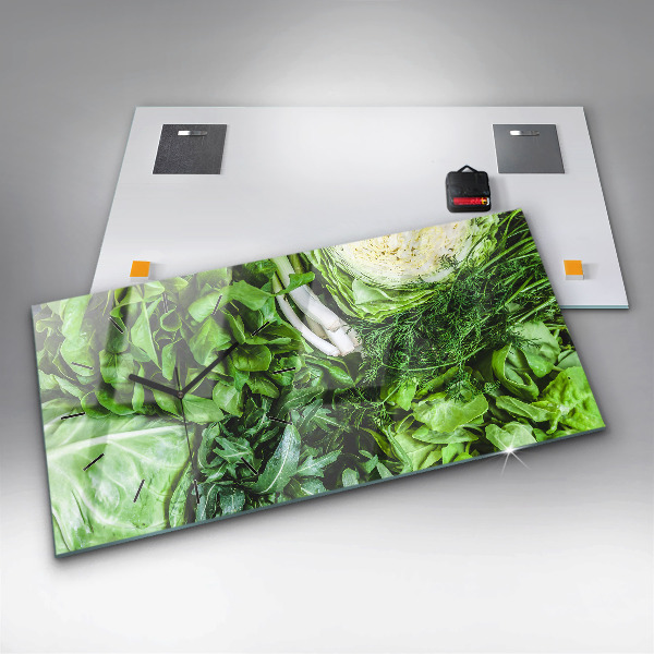 Orologi orizzontali Verdure verdi