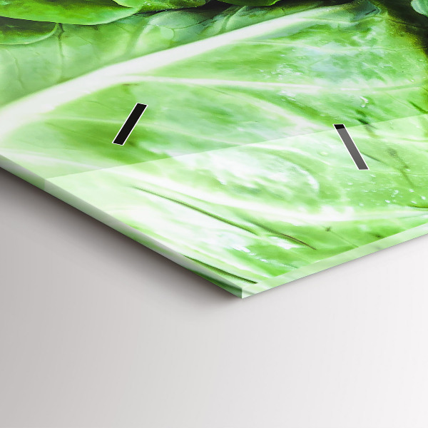 Orologi orizzontali Verdure verdi