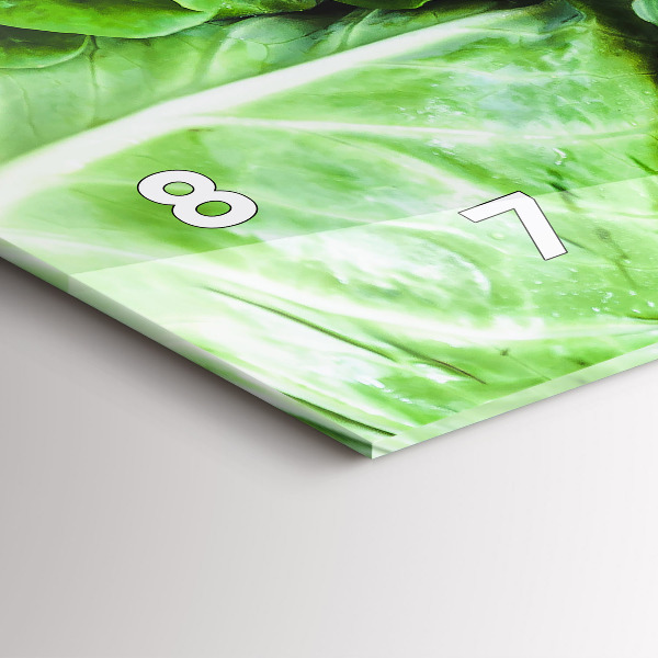 Orologi orizzontali Verdure verdi