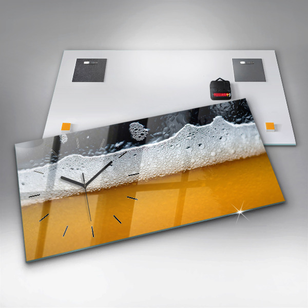 Orologi orizzontali Primo piano della birra