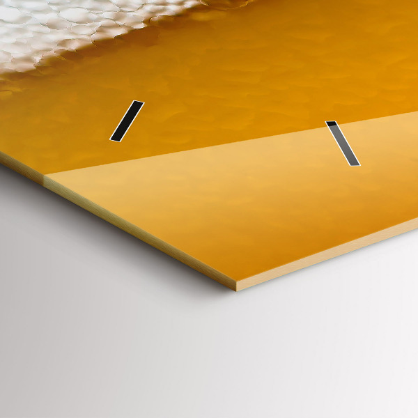 Orologi orizzontali Primo piano della birra