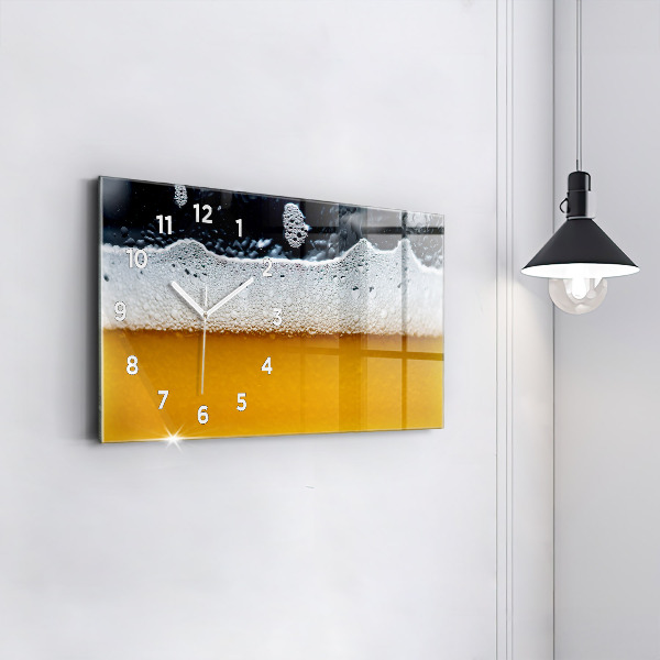 Orologi orizzontali Primo piano della birra