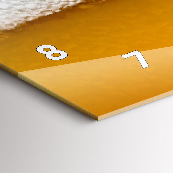 Orologi orizzontali Primo piano della birra