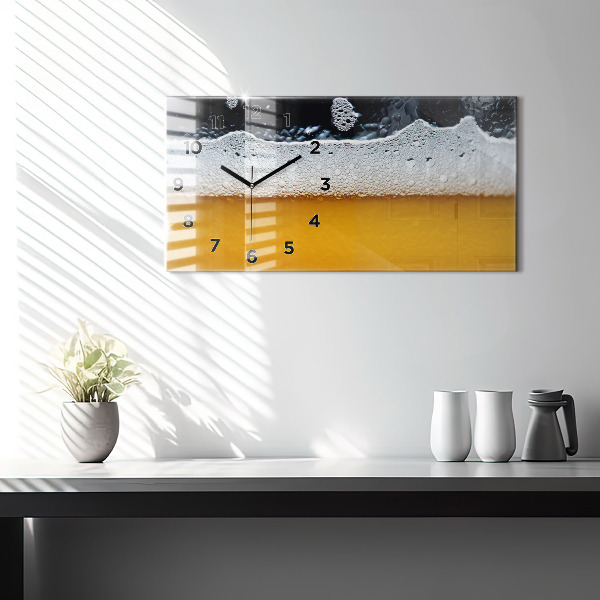 Orologi orizzontali Primo piano della birra