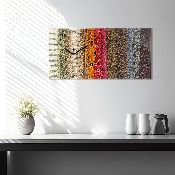 Orologi orizzontali File di spezie