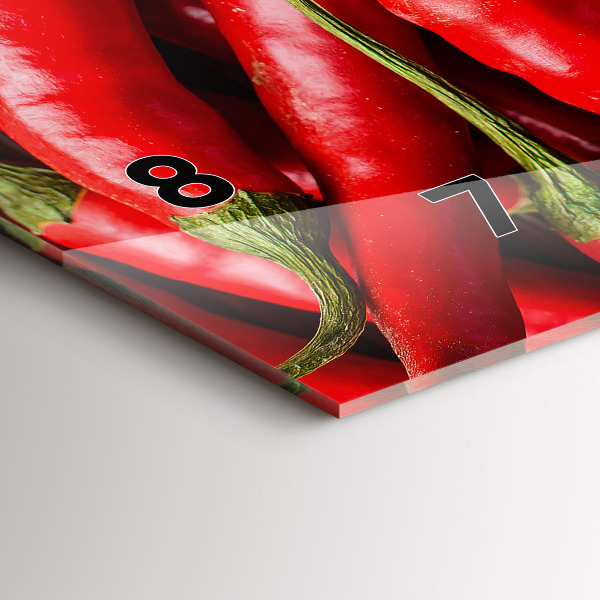 Orologi orizzontali Peperoncini piccanti