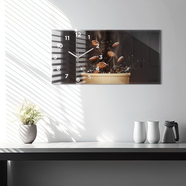 Orologi orizzontali Caffè caldo