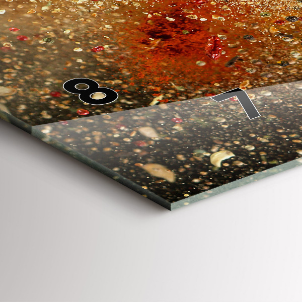 Orologi orizzontali Astrazione delle spezie