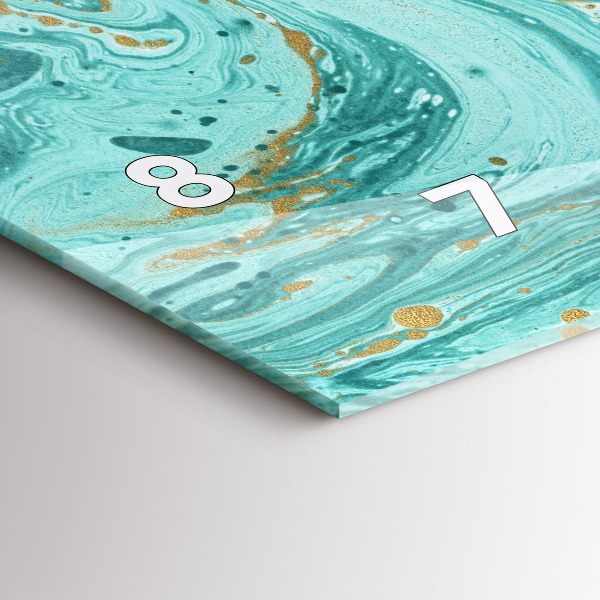 Orologi orizzontali Trama di marmo