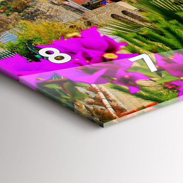 Orologio rettangolare Costa delle Cinque Terre