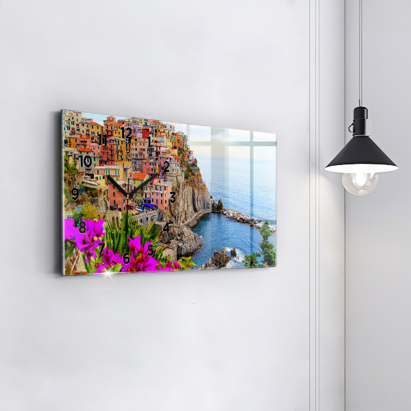 Orologio rettangolare Costa delle Cinque Terre