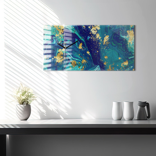 Orologio rettangolare Astrazione moderna