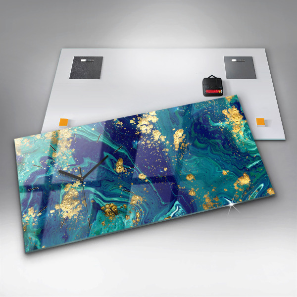 Orologio rettangolare Astrazione moderna