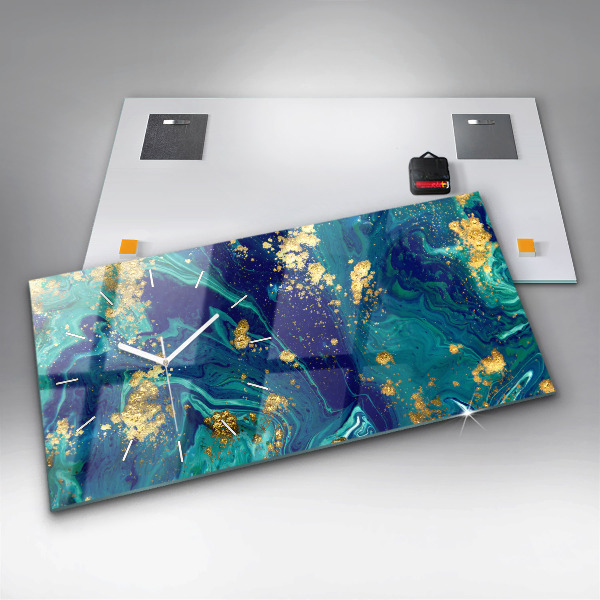 Orologio rettangolare Astrazione moderna