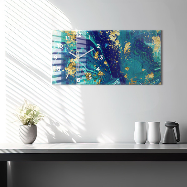 Orologio rettangolare Astrazione moderna