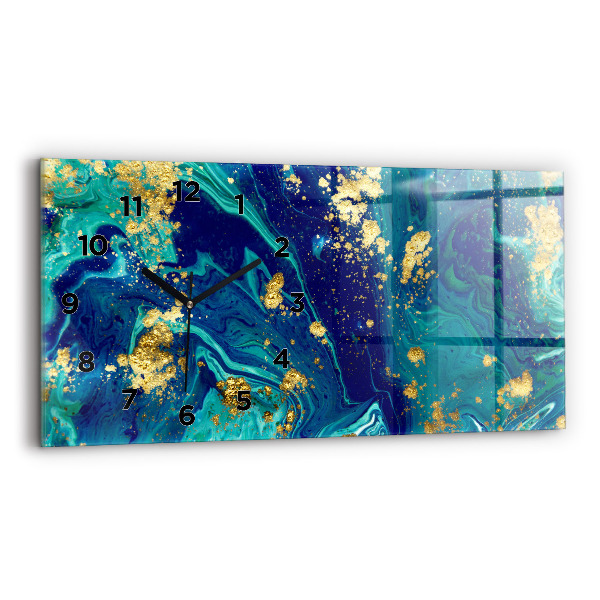 Orologio rettangolare Astrazione moderna