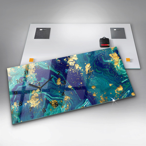 Orologio rettangolare Astrazione moderna