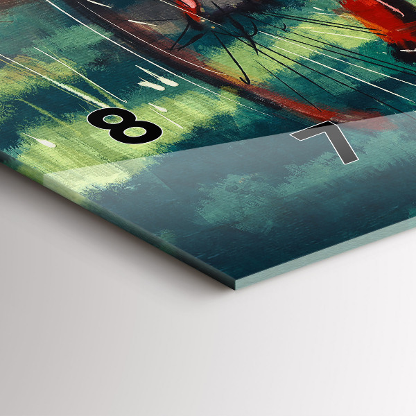 Orologi orizzontali Bici dipinta