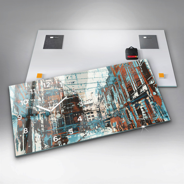 Orologio rettangolare Arte di strada