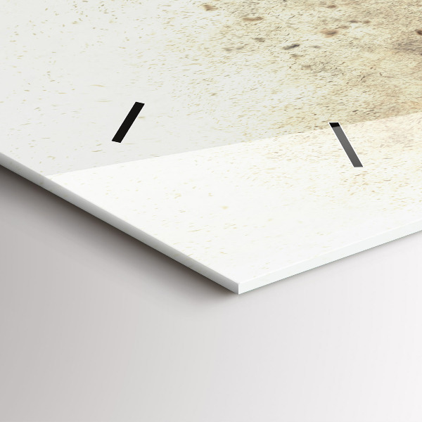 Orologio rettangolare Persone astratte sabbia