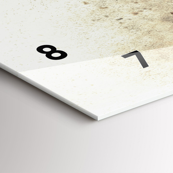 Orologio rettangolare Persone astratte sabbia